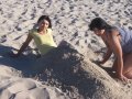 zabawy w piasku ;)